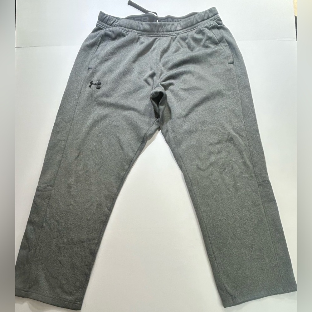 Under Armour ColdGear Men’s Gray Sweatpants Joggers Size Large